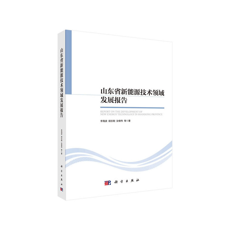 【当当网正版书籍】山东省新能源技术领域发展报告