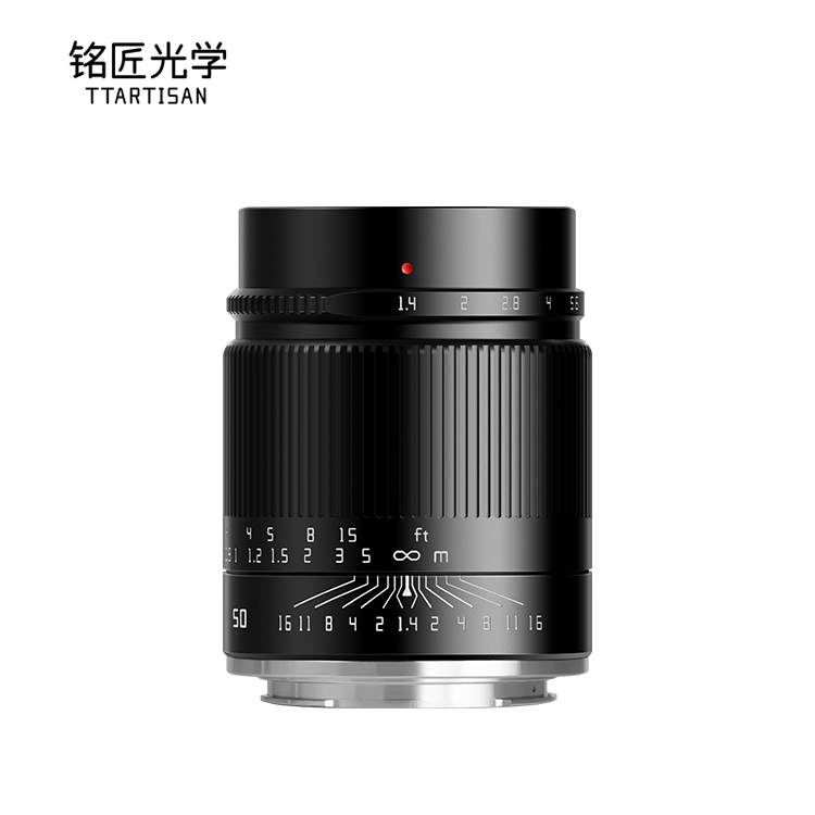 铭匠光学50mm f1.4全画幅定焦镜头适用索尼E卡口佳能RF松下L尼康Z