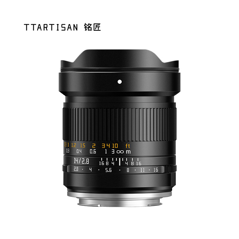 铭匠14mmF2.8全画幅超广角镜头
