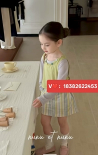 nunuetnunu2026年新款儿童连衣裙女童春秋宝宝单裙休闲时尚公主裙