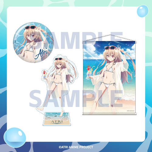【现货ANIPLEX】ATRI 亚托莉 C104展会限定商品 挂轴立牌徽章