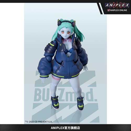 【现货ANIPLEX】BUZZmod.赛博朋克：边缘行者 丽贝卡可动手办