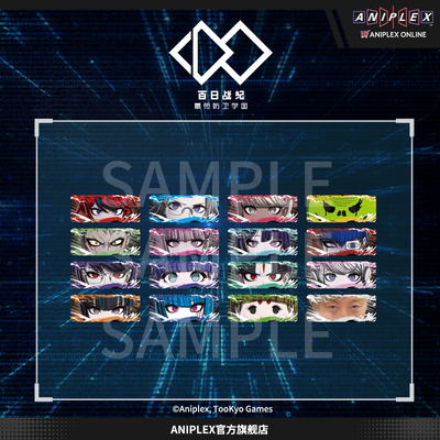 【现货ANIPLEX】百日战纪 盲抽反光闪底方形徽章with小高和刚