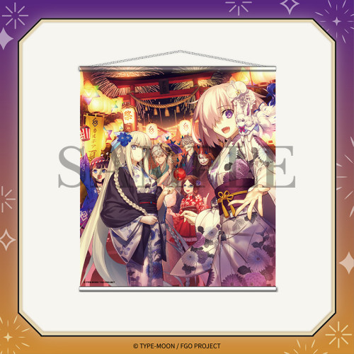 FGO日服8周年主视觉图挂轴