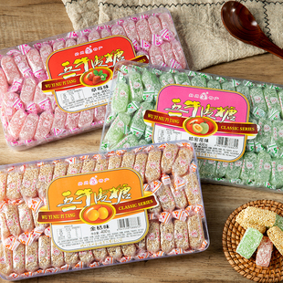 扬州特产五一牛皮糖多口味盒装传统糖果零食400g