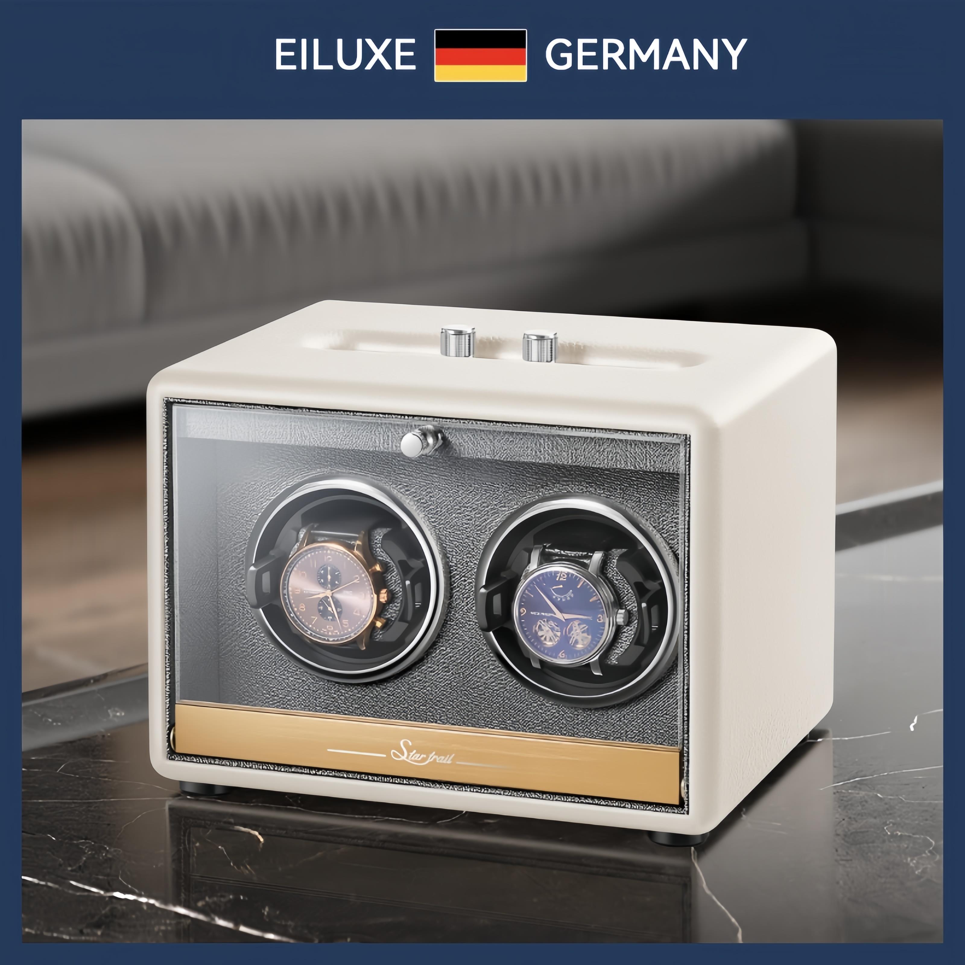 德国EILUXE自动机械摇表器家用自摆器转表器摇摆器转动手表上炼