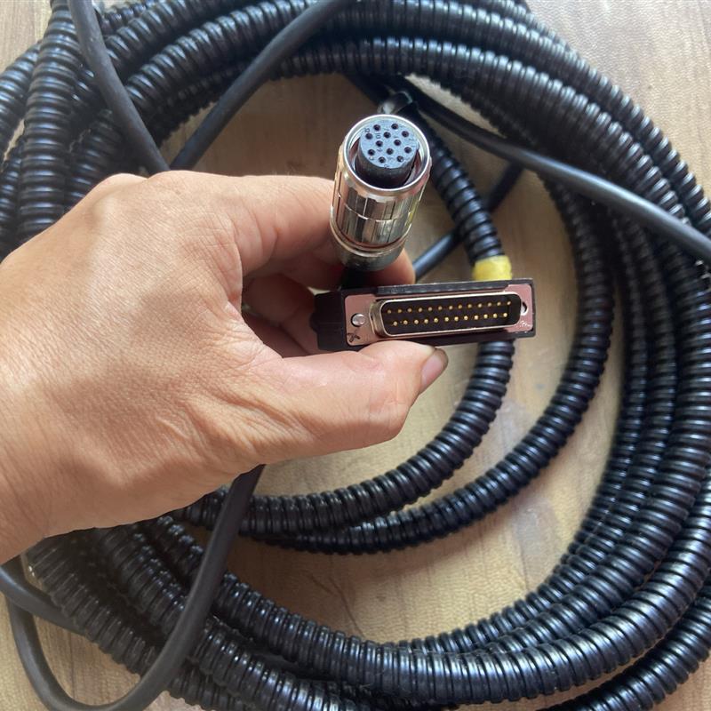 现货广数主轴电机编码器线GS3000驱动器码盘线ZJY伺服主轴电机反