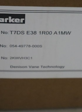 PARKER派克叶片泵 054-49778-000S T7DS 进口铸铁液压泵