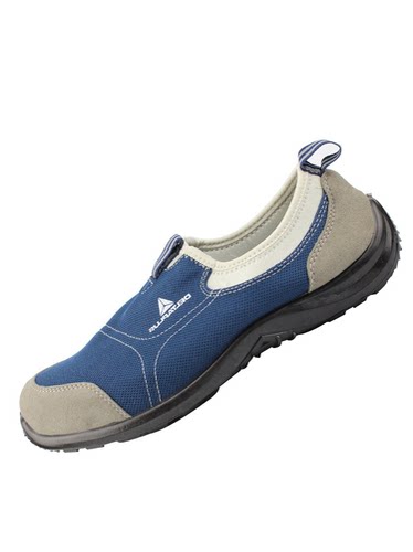 代尔塔301216劳保鞋男夏季透气轻便舒适工作防砸防刺穿防滑钢包头