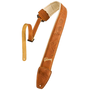 Gibson吉普森美产 民谣吉他背带贝司贝斯木吉他电吉皮质他背带