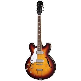 Epiphone Casino摇滚F孔半空心左手款Broadway爵士电吉他Sheraton