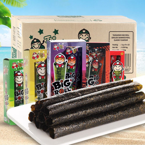 泰国老板仔27g原味盒装海苔卷