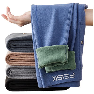 德绒抗菌保暖裤男士打底裤