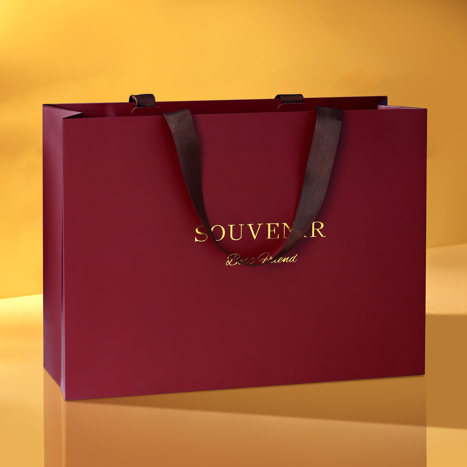 马年高级感特大号纸手提袋耐用