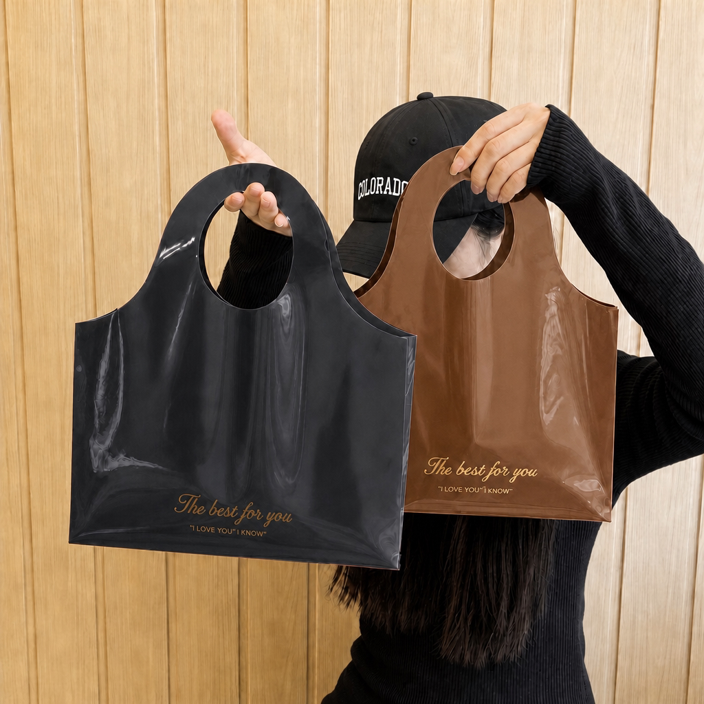 高端服装店手提袋定制包装袋女装店专用童装袋高级塑料购物袋Y639