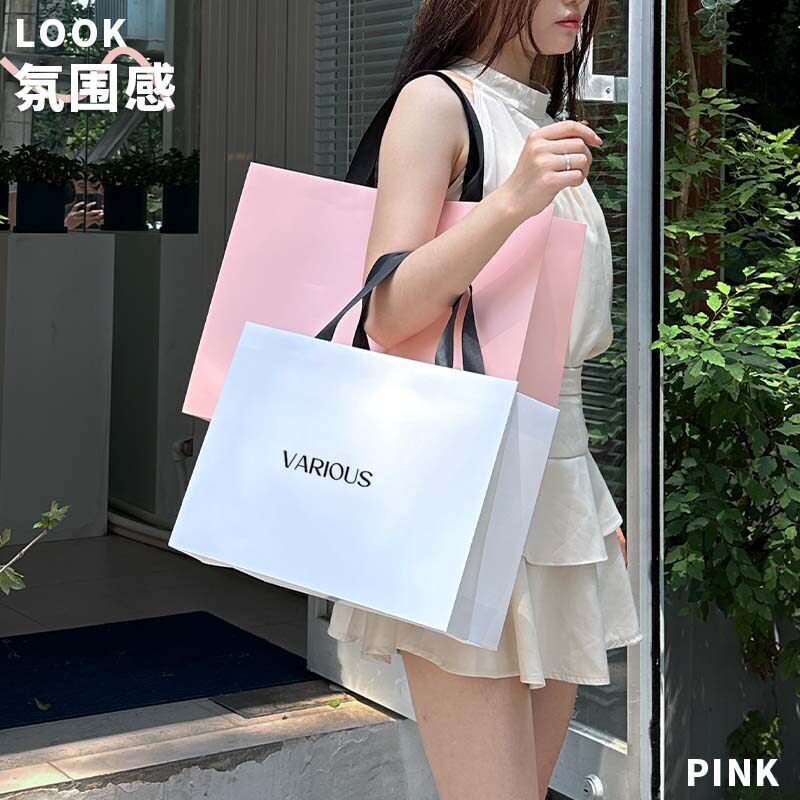 高档纸袋手提袋定制礼品袋服装店加厚包装袋百搭精致伴手礼袋X1