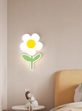 Bed headlights for the childrens room, girl to sunflower fa