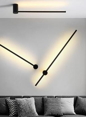 A very simple, long walllight bedroom headlights modernly si