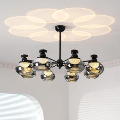 Its a very simple living room chandelier.