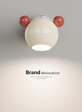 French cream windlights 2025 new bedroom bed headlights and