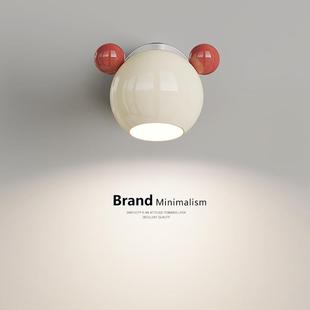 2025 new bedroom French headlights windlights bed and cream