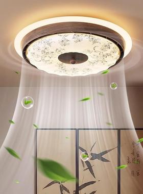 SONG-American leafless fan lamp 2025, a new French medium-wi