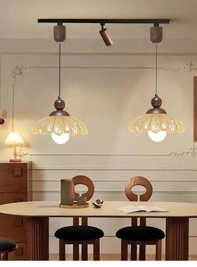 The designers medium wind orbital fan lamp can lift up and