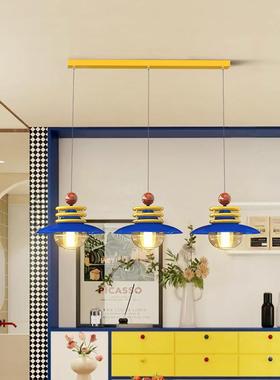 Three Memphis chandeliers, a new creative personality bar de