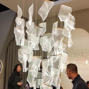 for long chandelier LOT design apartment lamps innovative