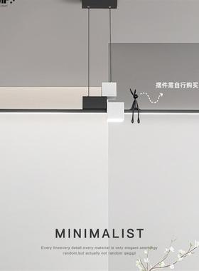 An extremely simple chandelier with a simple, modern bar-roo