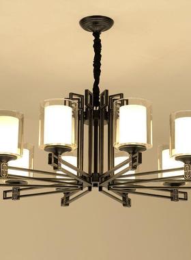 New Chinese chandeliers, modern conjoined Dining Room. Class