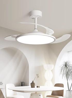 Invisible fan lamps in the restaurant, modernly simple bedro
