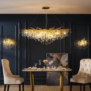 chandelier drops the modern light crystal Post
