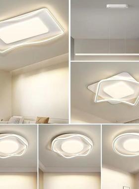 Creamy-winded bedroom, modern condensed room in the Nordic I