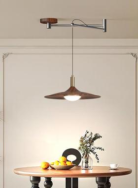 The French medium-winded walnut walnut-armed chandelier chan