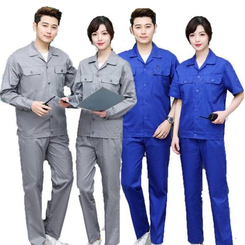 夏季工作服套装耐磨薄款