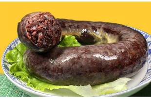 猪血肠广西地方特产龙碰龙棒新鲜现做现发