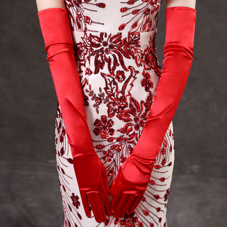 长款加厚敬酒保暖晚礼 服2019新娘蕾丝结婚冬季婚纱手套袖套服新|ruв категории Аксессуары, свадебное платье, аксессуары, свадебное перчатки - от Buy2taobao.com для оказания профессиональной услуги покупки агента Taobao