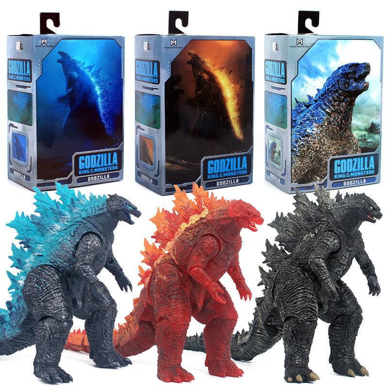 NECA2019红莲哥斯拉7寸电影版Godzilla怪兽之王关节可动手办模型