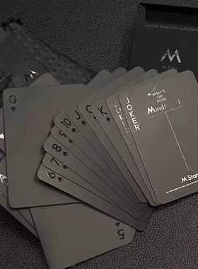 Mstand五周年纪念限量版高颜值扑克牌花切魔术聚会宿舍专用