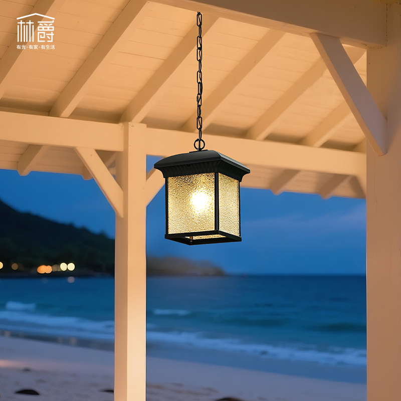 户外吊灯防水中式庭院凉亭