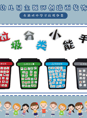 幼儿园墙面装饰创意保护环境分类