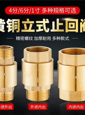 .燃气热水器零冷水单向阀 循环马桶单项止逆阀循环阀球形止回阀零