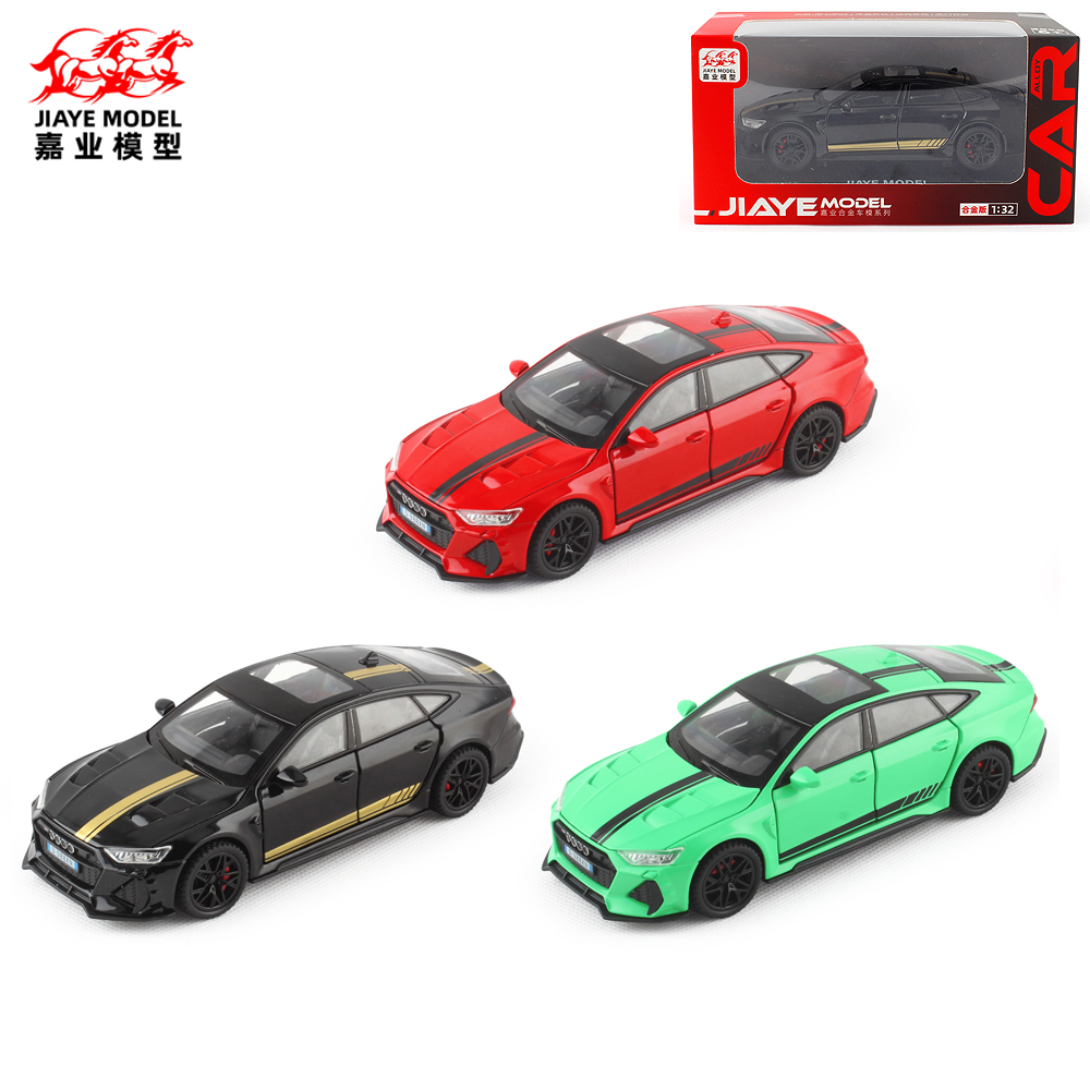 奥迪RS7嘉业车模合金132声光车
