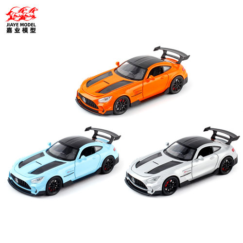 奔驰AMGGTR嘉业车模合金声光车