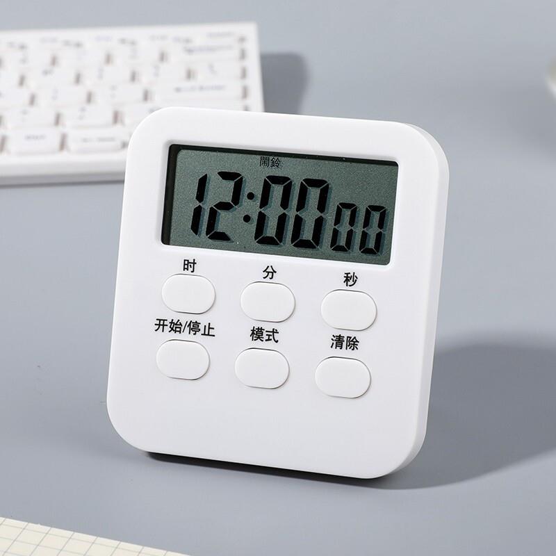 绿秀电子钟表床头电子表桌面时钟闹钟电子学生宿舍简约大音量充电