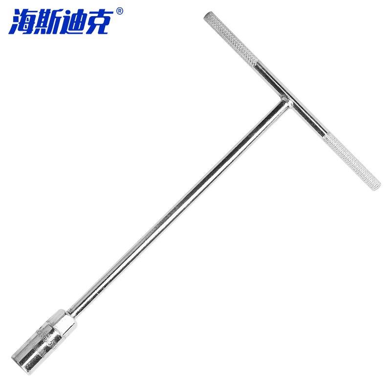 海斯迪克多功能丁字外六角加长套管T型套筒扳手六角扳子10mm