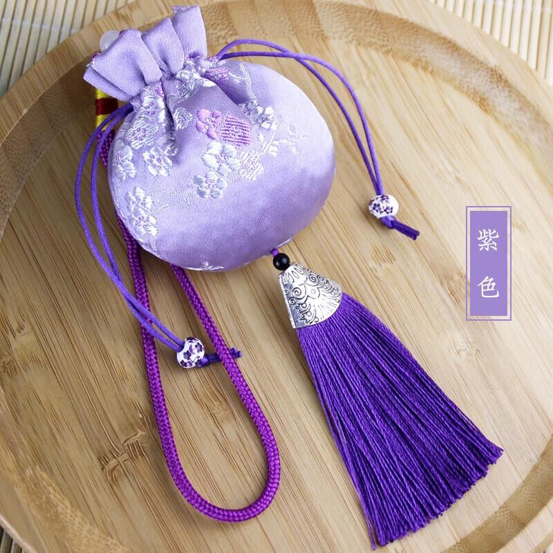 别颖(BIEYING)香包端午节随身古风荷包香囊空袋车载薰衣草艾草香