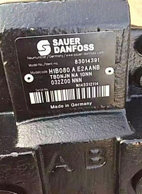 丹佛斯液压马达H1B080AAE2AANBTBDNJNNA05NN040Z00NNN柱塞泵油泵