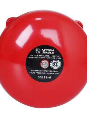SYSTEM SENSOR盛赛尔 SSL24-6消防警铃